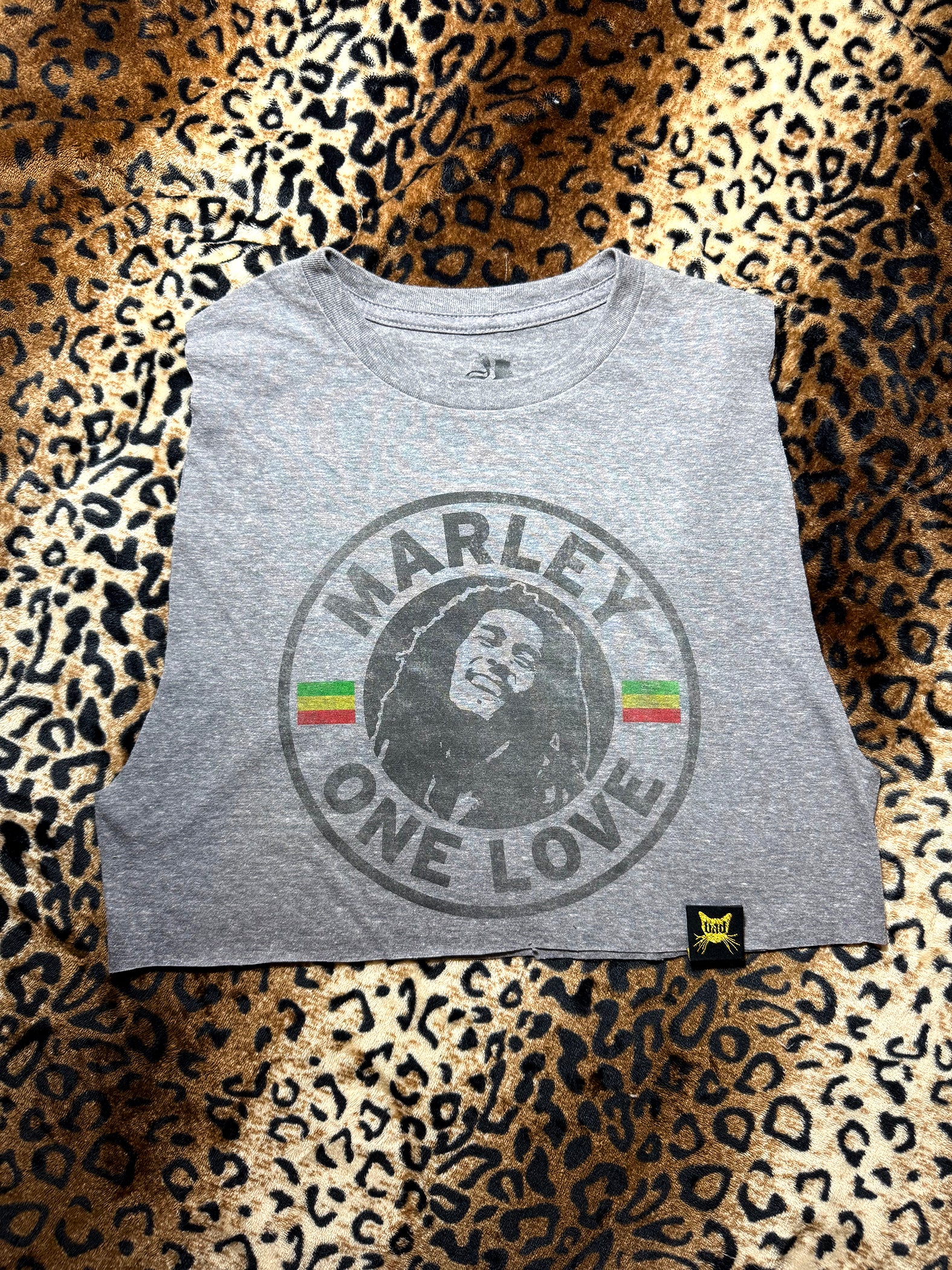 Bob Marley Crop Muscle Tank