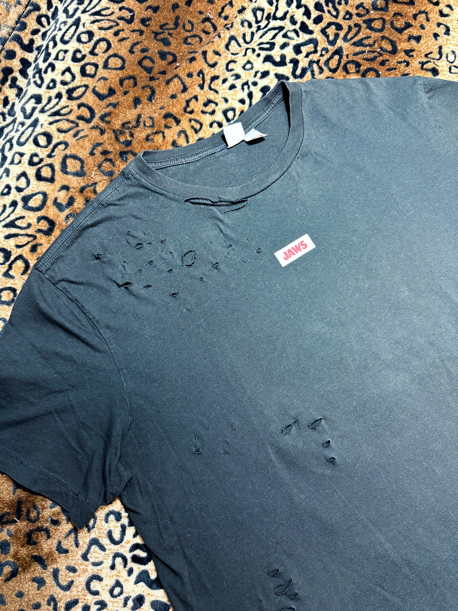 Jaws Distressed T Shirt