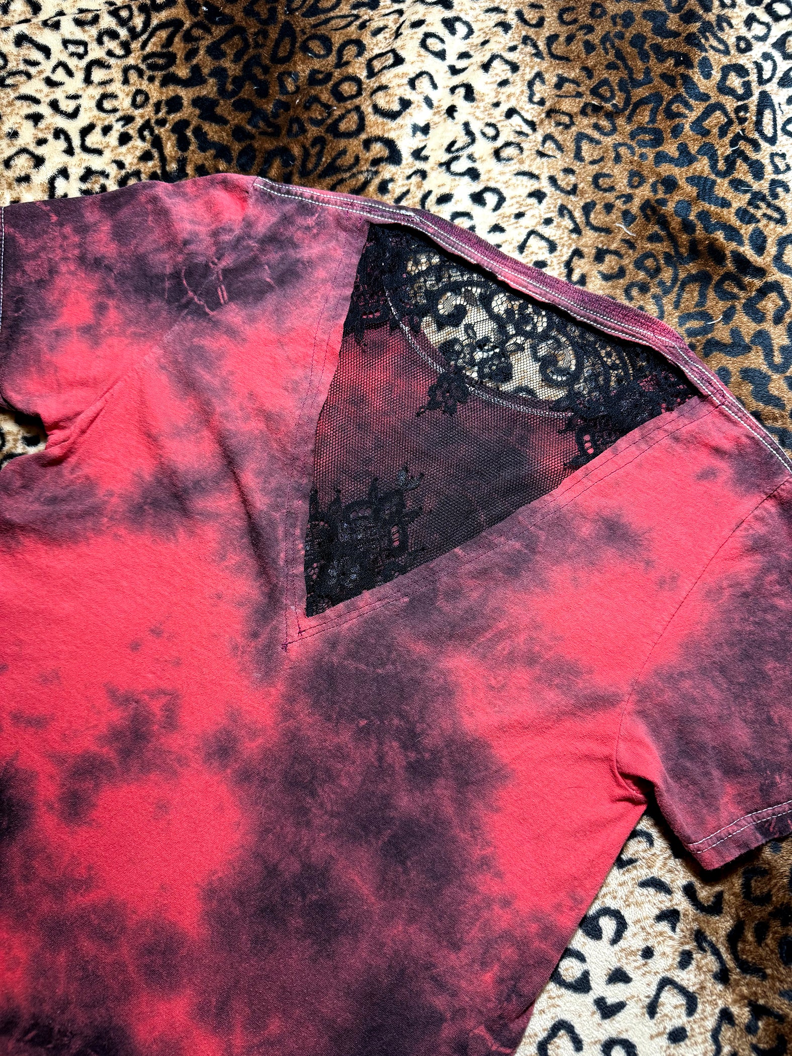 The Lost Boys Cut Out Back Lace T Shirt