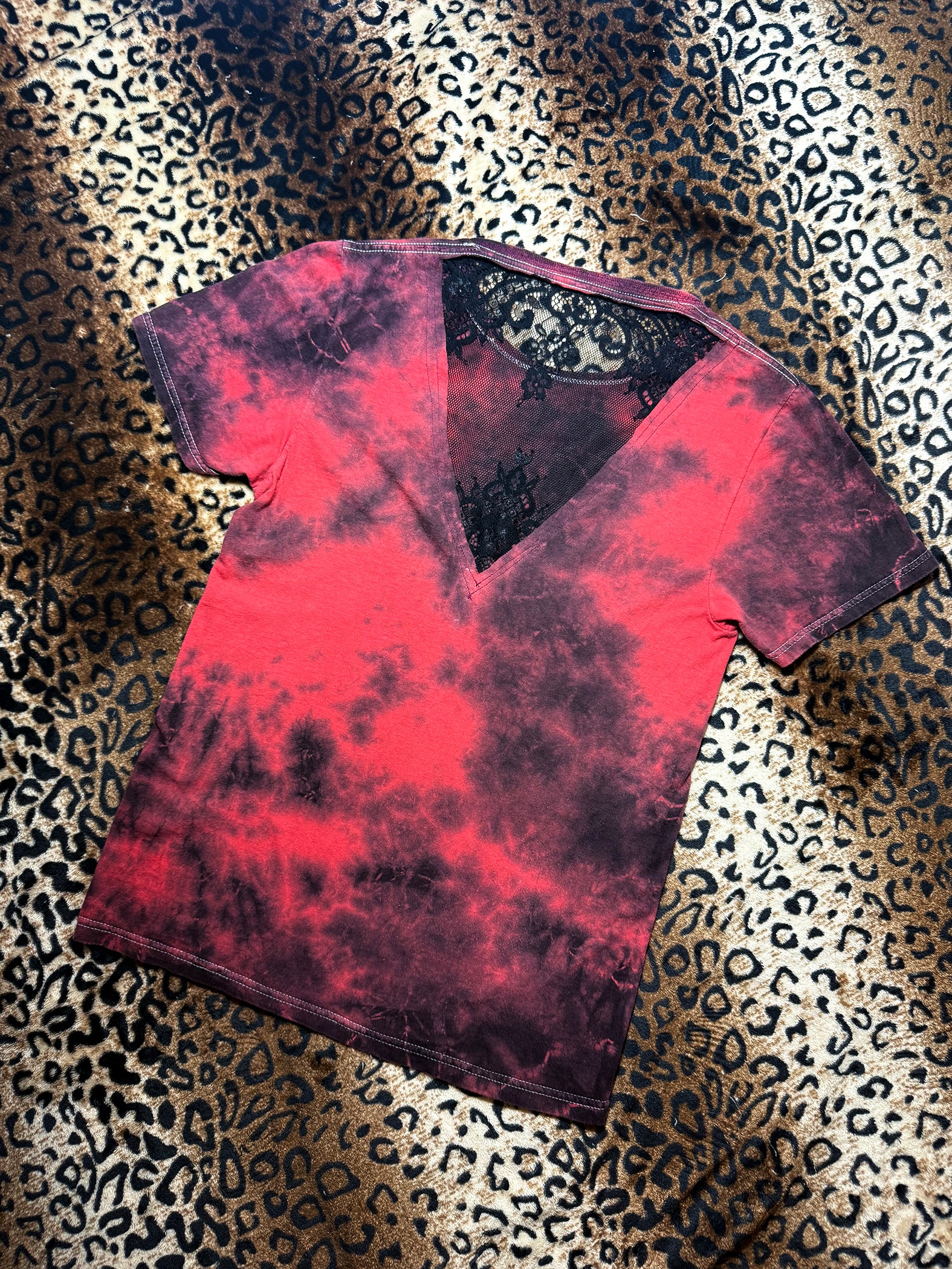 The Lost Boys Cut Out Back Lace T Shirt