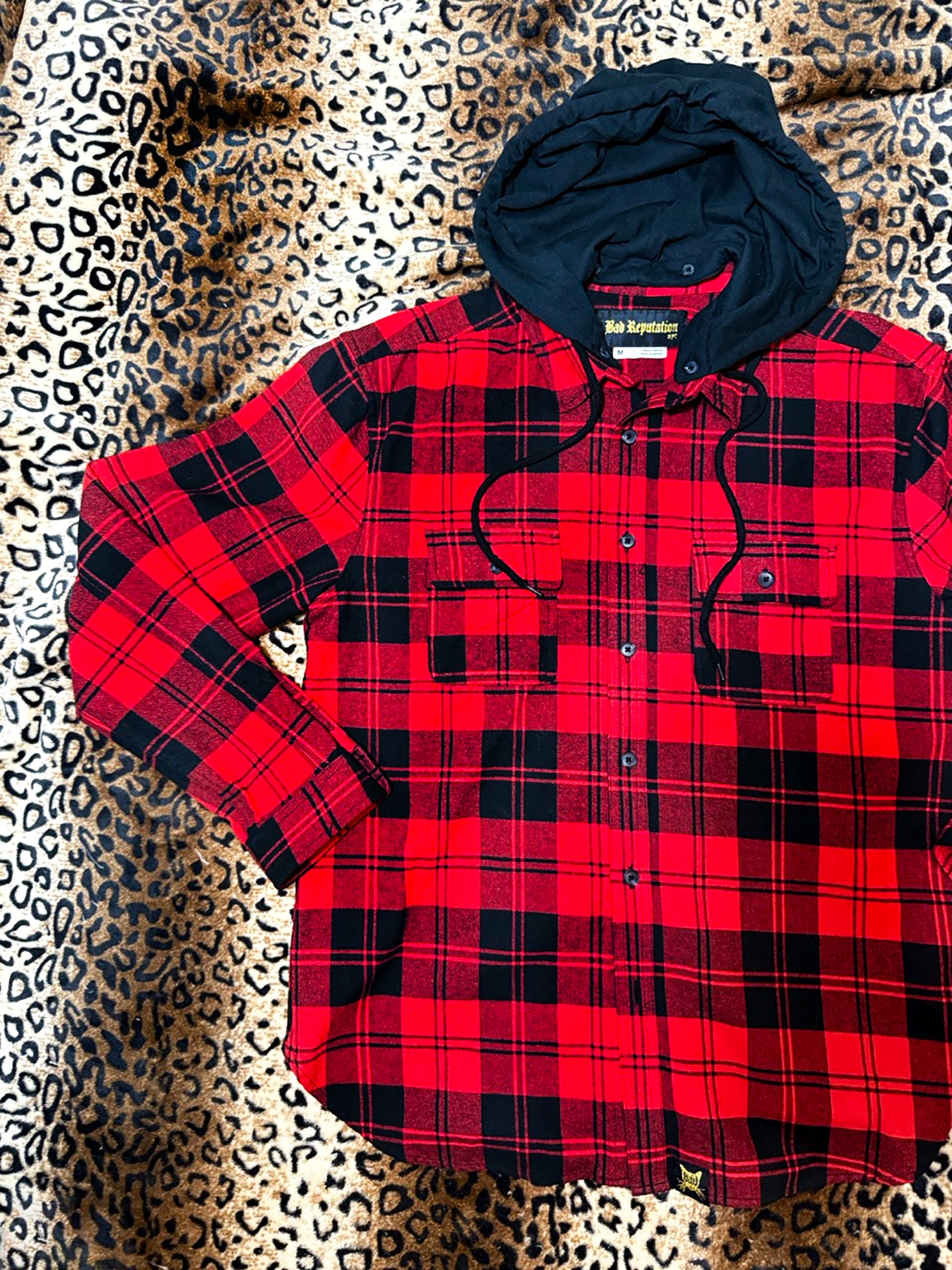 Master of Puppets Hooded Flannel