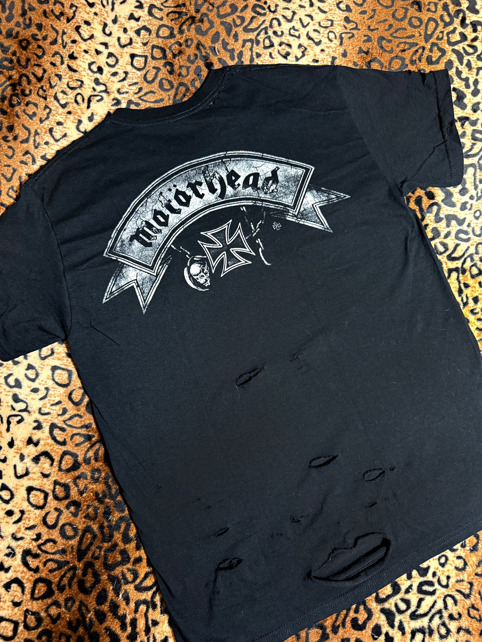 Motorhead Distressed T Shirt