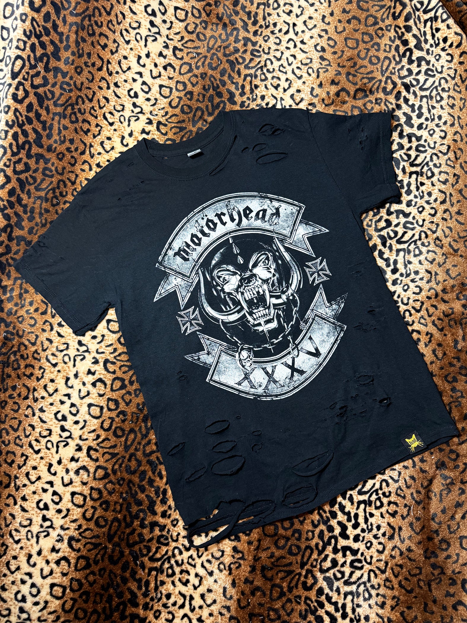 Motorhead Distressed T Shirt