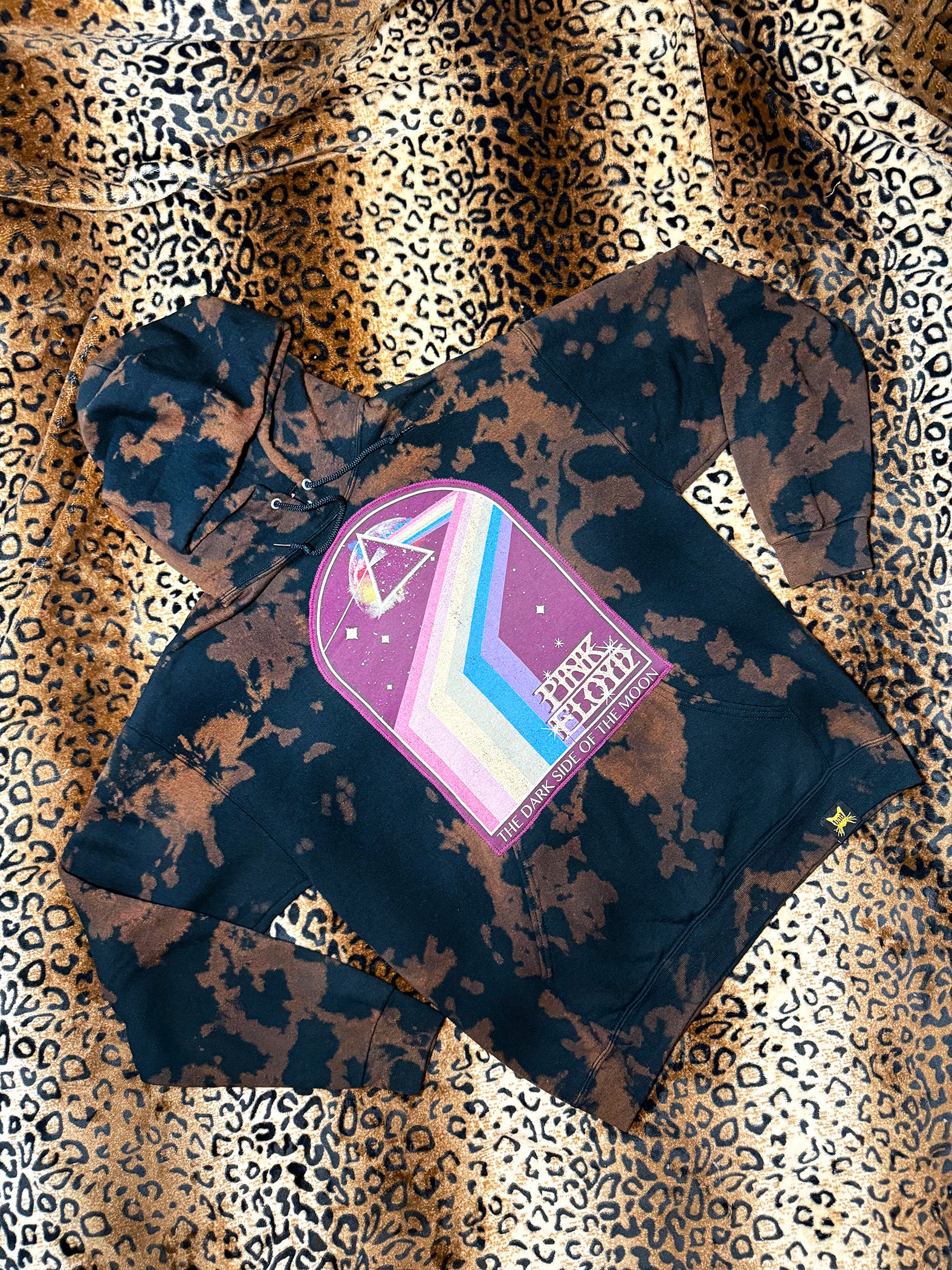 Pink Floyd Bleach Dye Hoodie