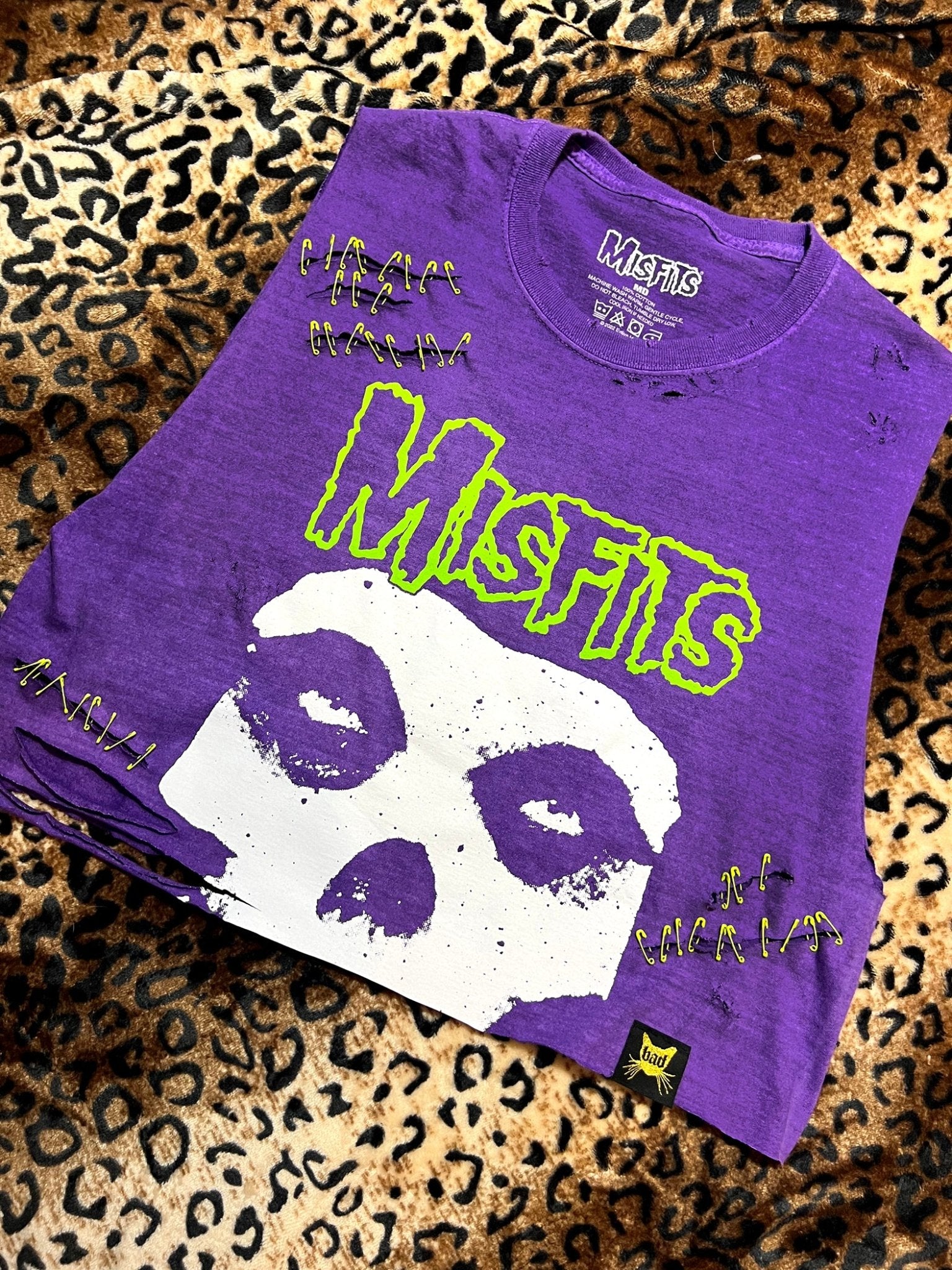 Misfits Distressed Crop Tank | Bad Reputation NYC