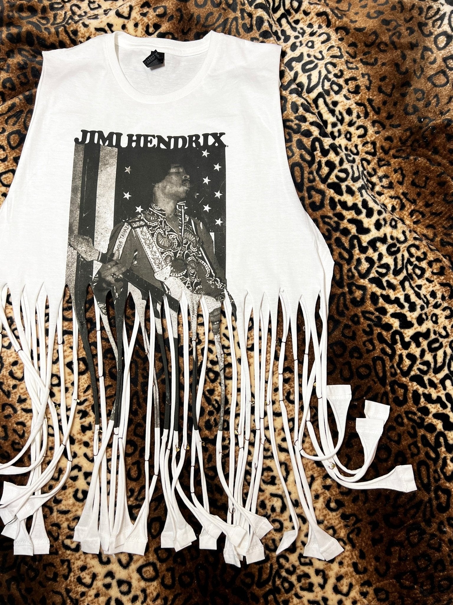 Hendrix Boho Fringe Crop Tank | Bad Reputation NYC