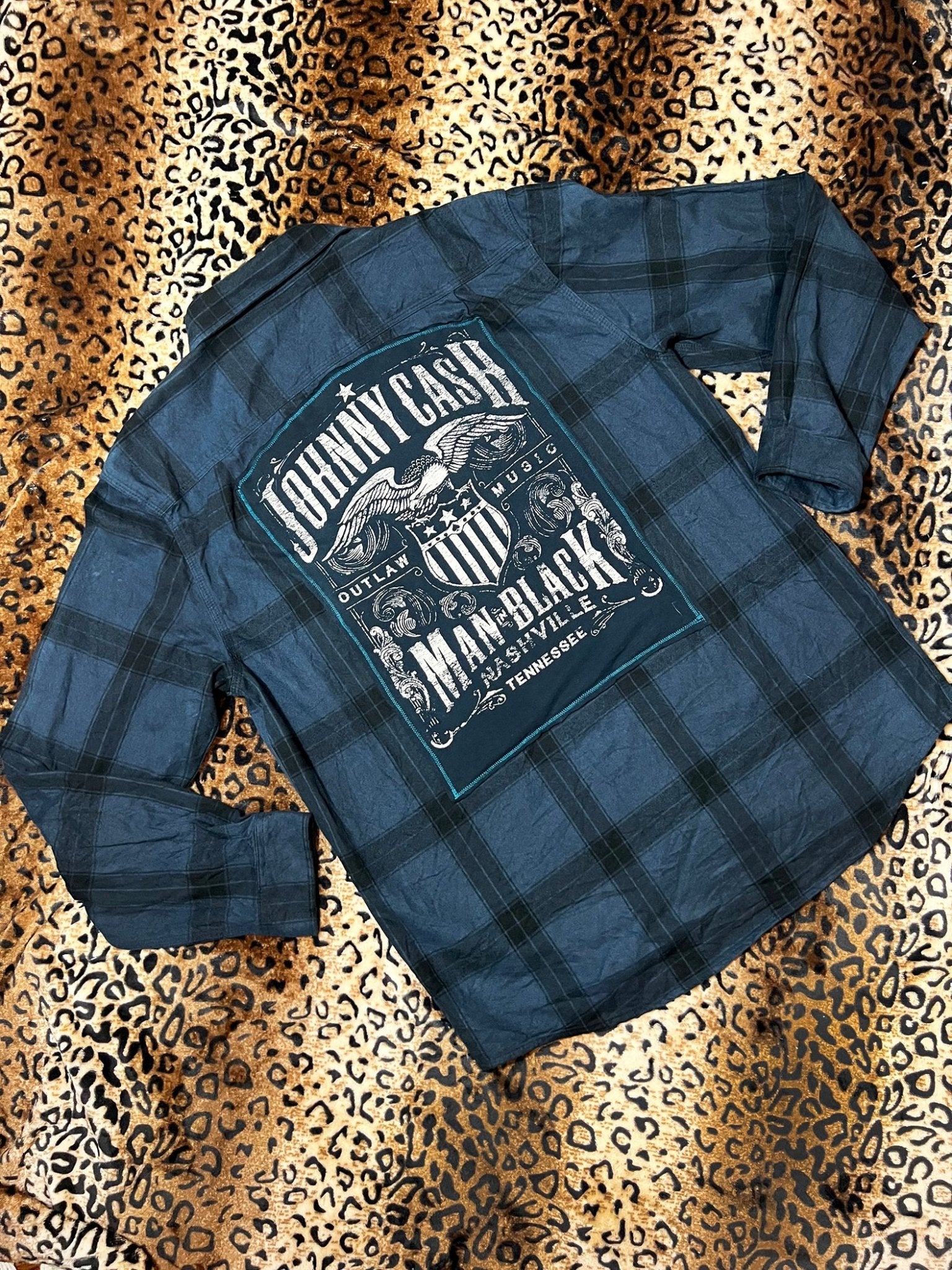 Johnny Cash Man In Black Flannel | Bad Reputation NYC
