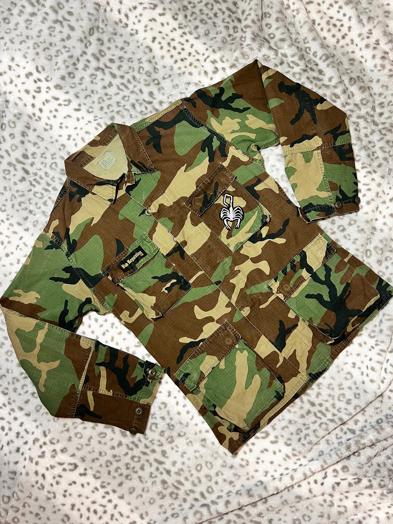 Dead Inside Camo Jacket | Bad Reputation NYC