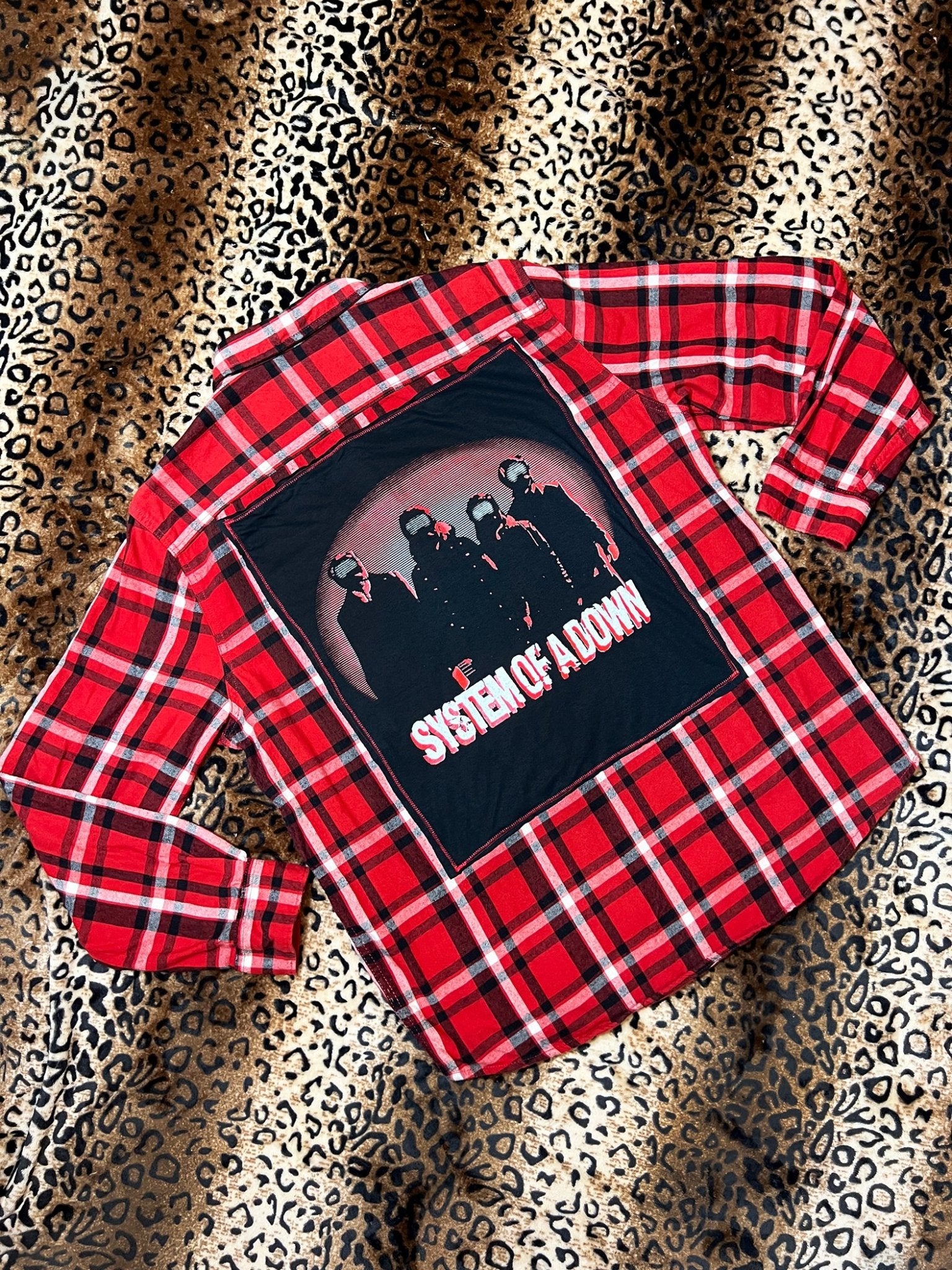 System Of A Down Gas Mask Flannel | Bad Reputation NYC