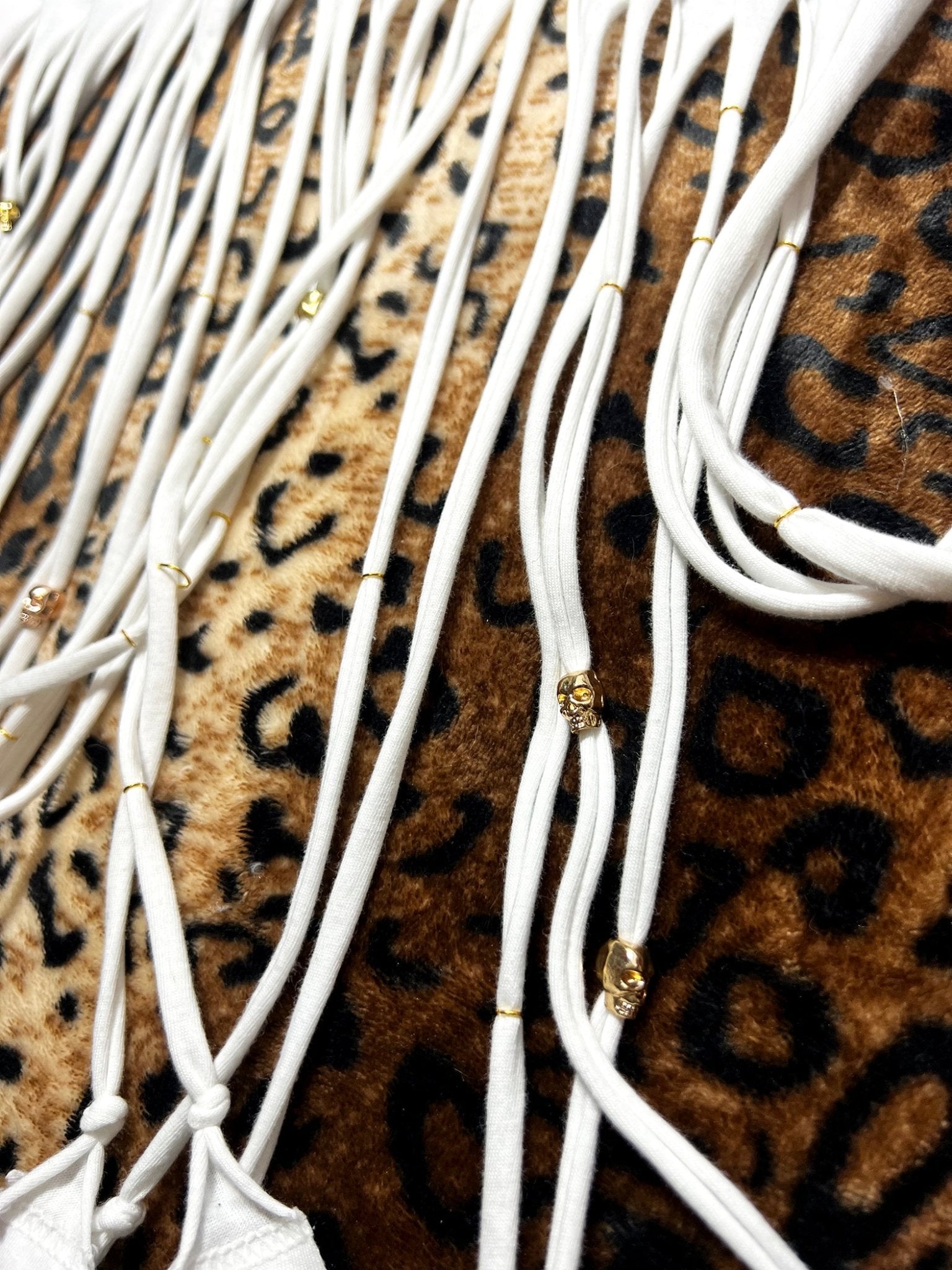 Budweiser Boho Fringe Crop Tank | Bad Reputation NYC