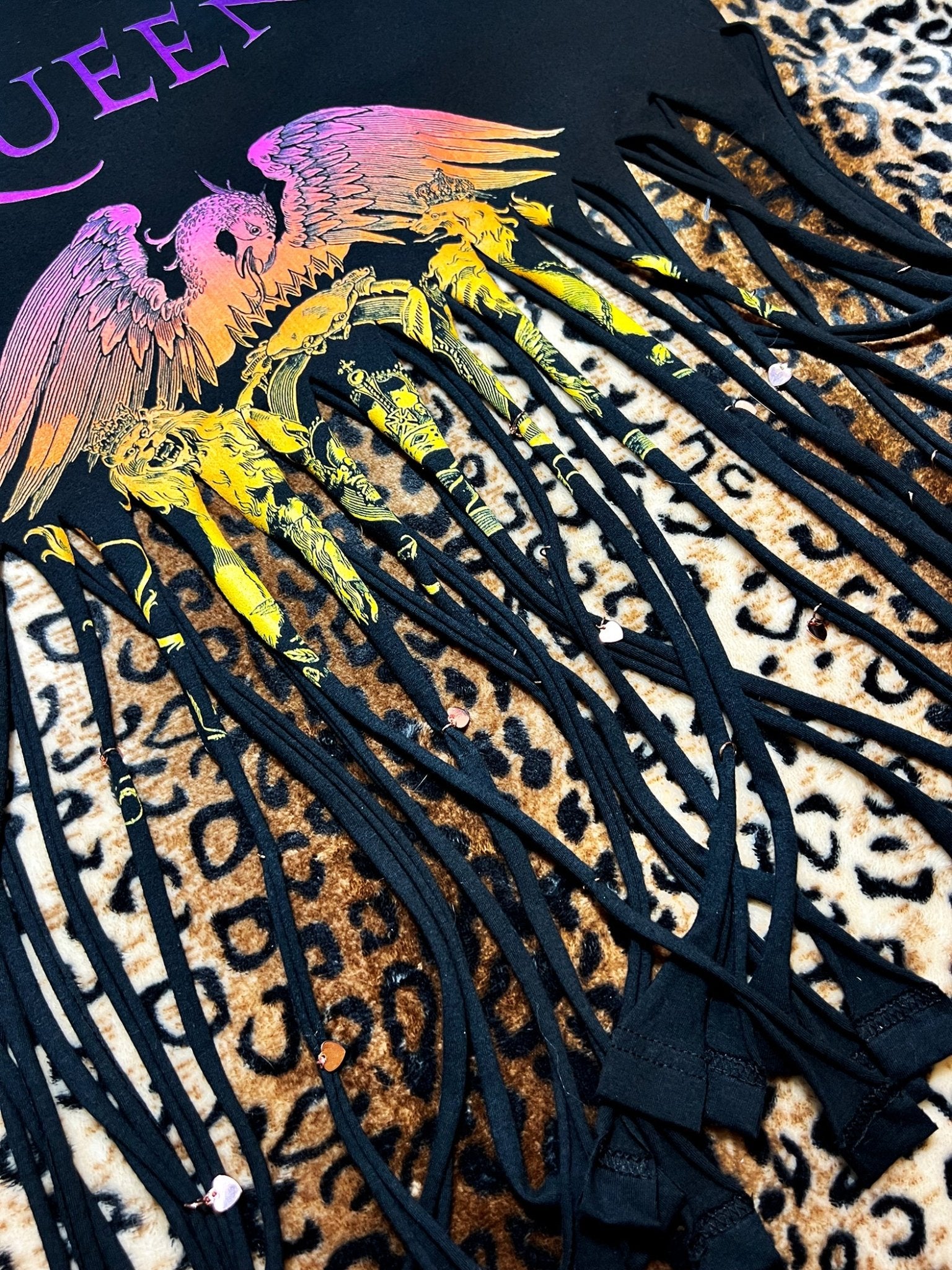 Queen Boho Fringe Crop Tank | Bad Reputation NYC