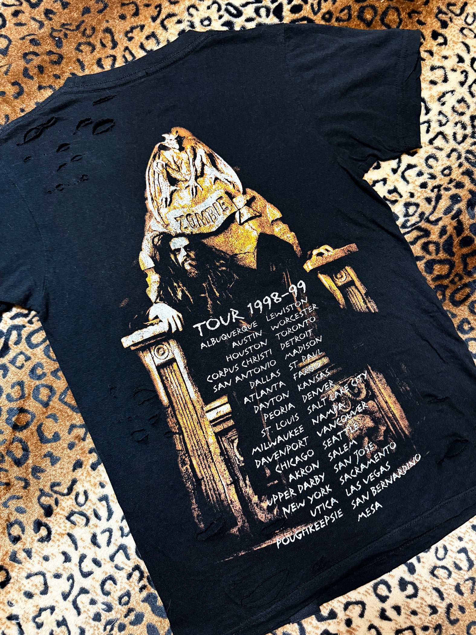 Rob Zombie Hellbilly Deluxe Studded T Shirt