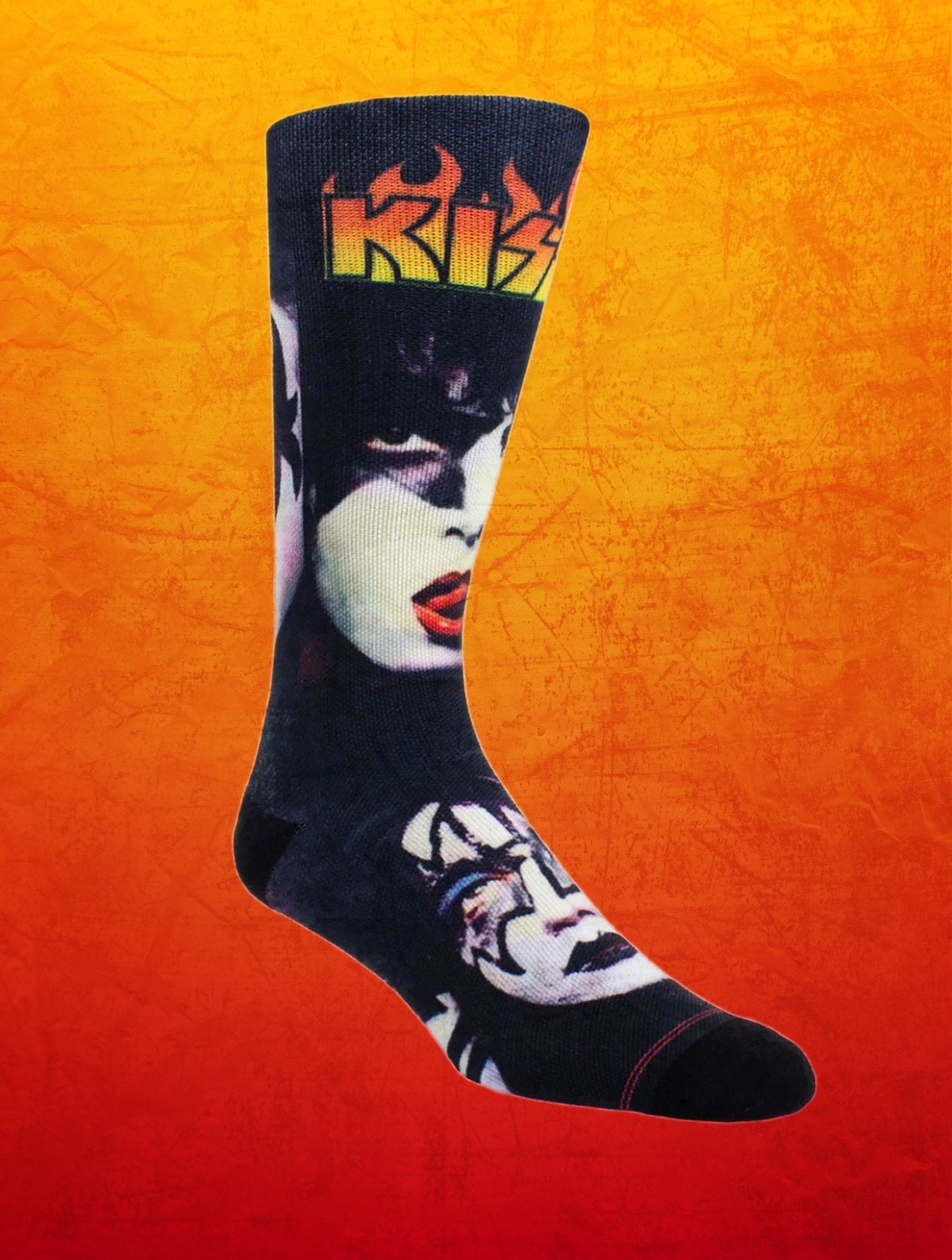 KISS Painted Faces Socks | Bad Reputation NYC