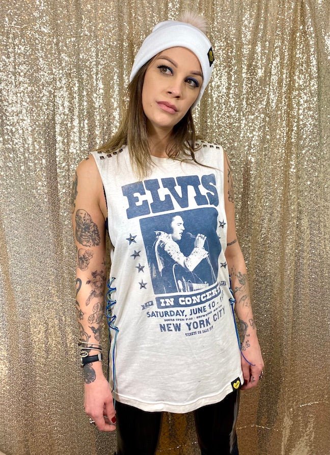 Elvis Oversized Muscle Tank | Bad Reputation NYC