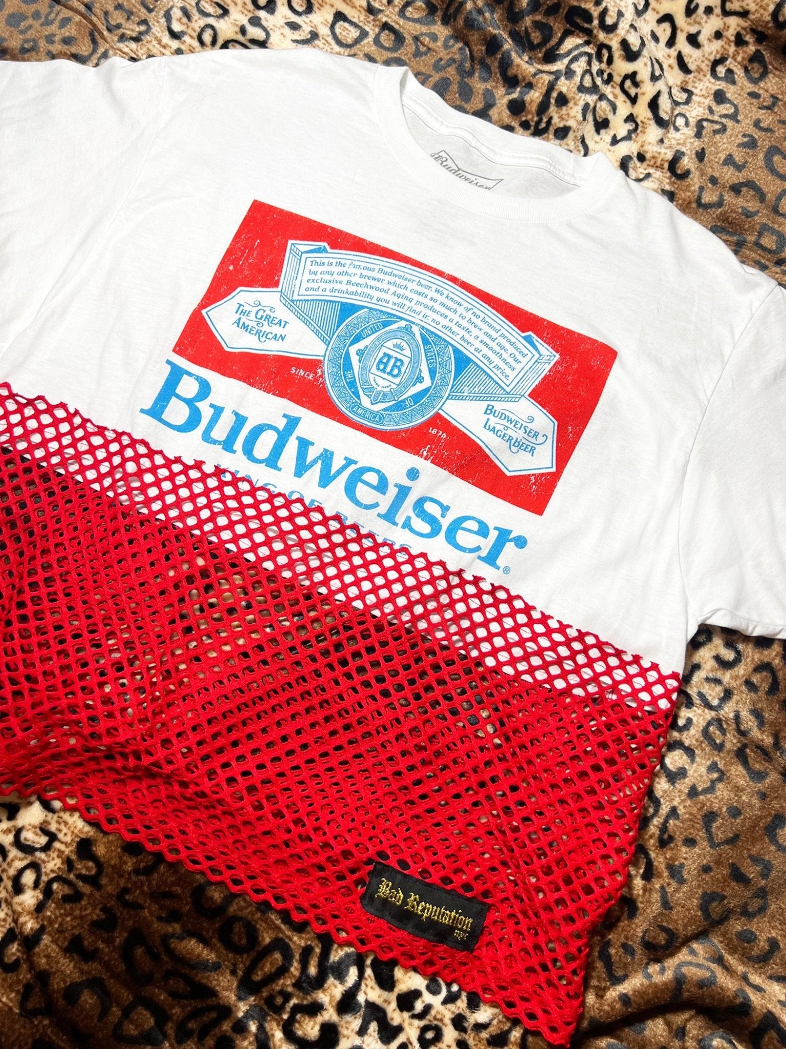 Team Budweiser Jersey T Shirt | Bad Reputation NYC