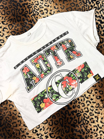 A Day To Remember Floral Crop Top