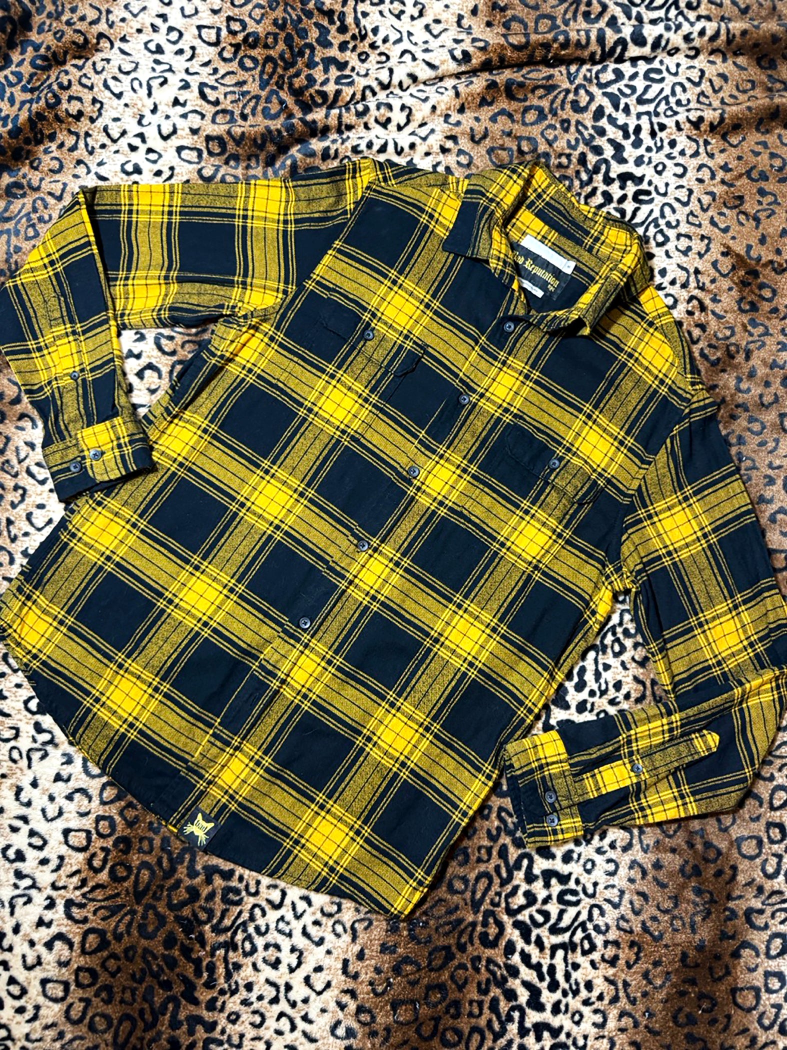 Blondie NYC Yellow Flannel