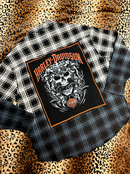 Harley Davidson Biker Flannel