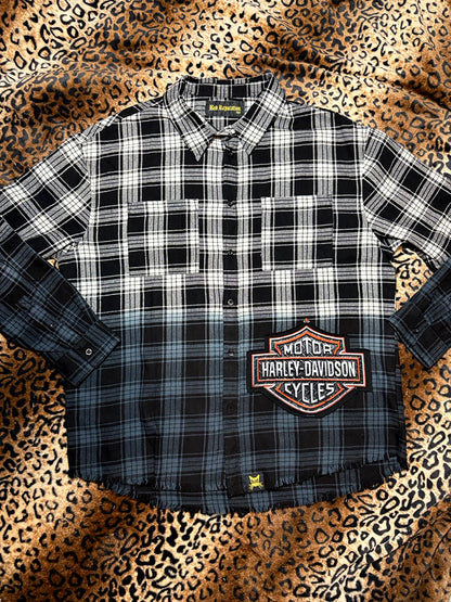 Harley Davidson Biker Flannel