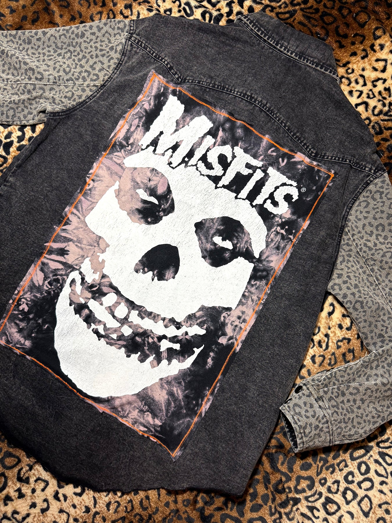 Misfits Leopard Denim Shacket
