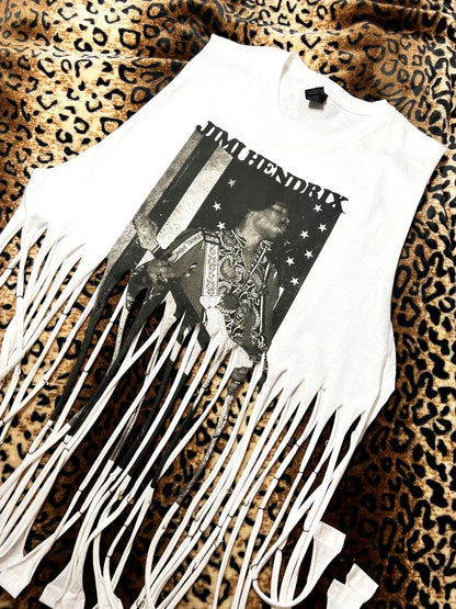 Hendrix Boho Fringe Crop Tank | Bad Reputation NYC