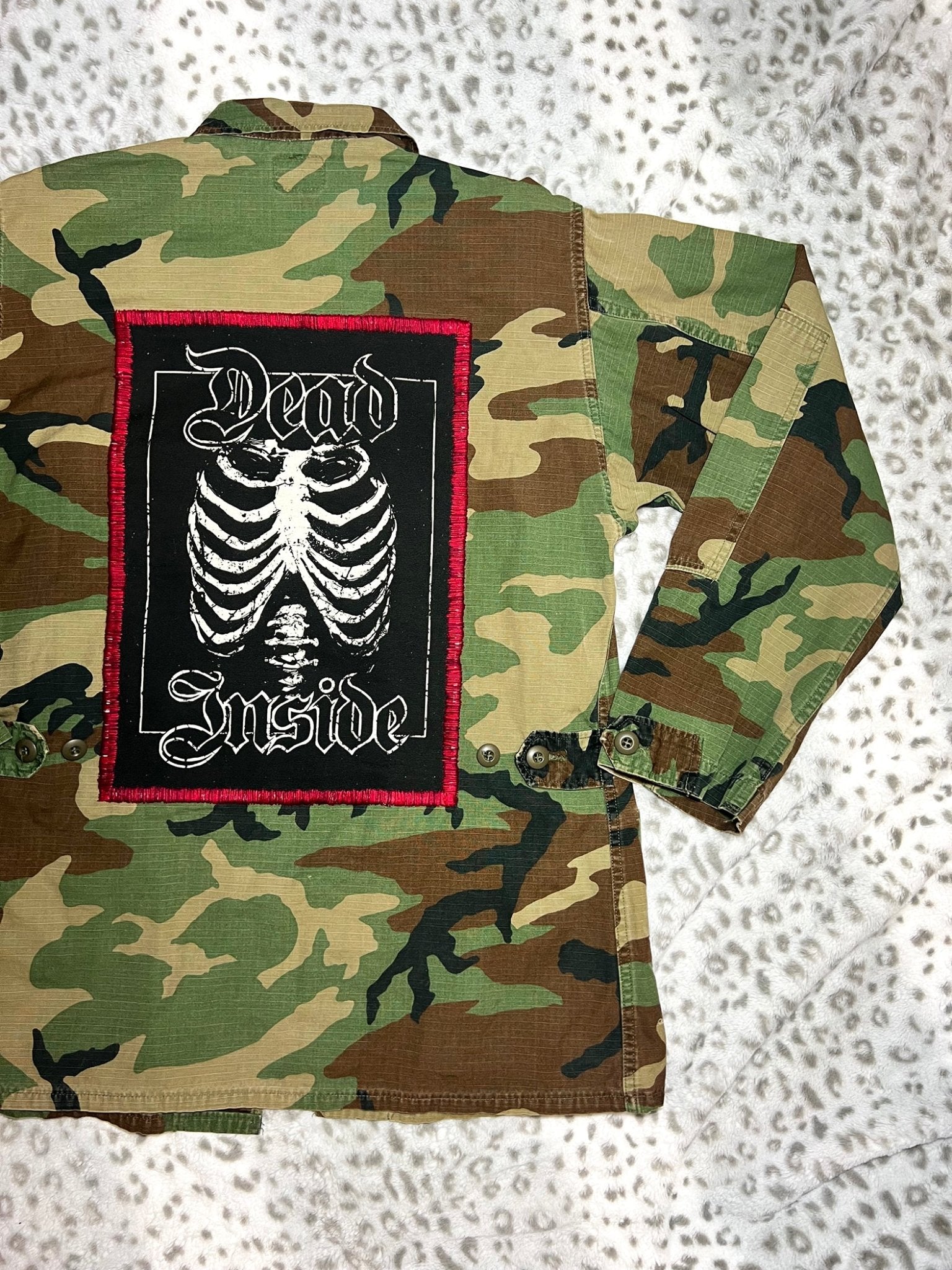 Dead Inside Camo Jacket | Bad Reputation NYC