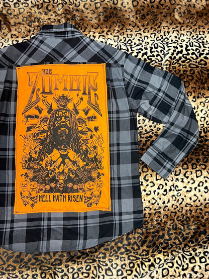 Rob Zombie Hell Hath Risen Flannel | Bad Reputation NYC