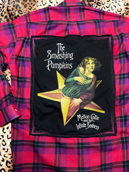 Smashing Pumpkins Burgundy Flannel | Bad Reputation NYC