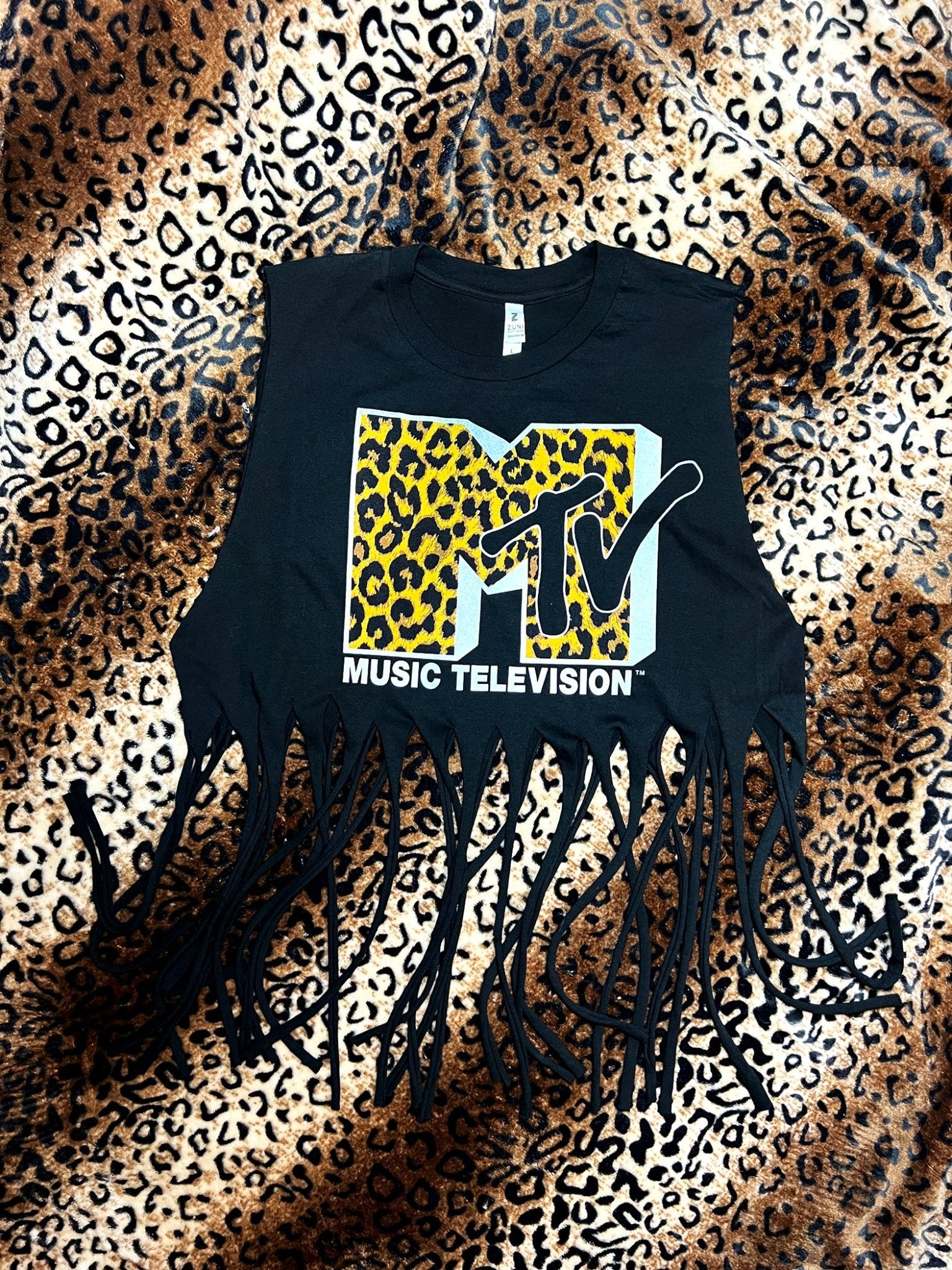 MTV Boho Fringe Crop Tank | Bad Reputation NYC