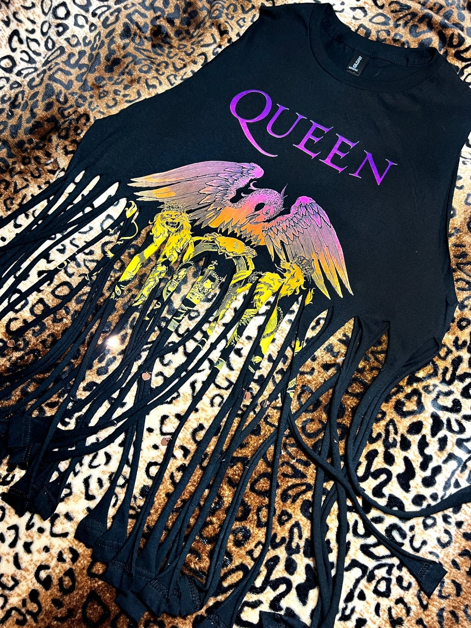 Queen Boho Fringe Crop Tank | Bad Reputation NYC