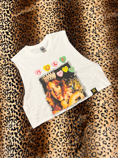 Hole Rhinestone Crop Top | Bad Reputation NYC