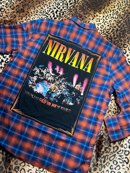 Nirvana Unplugged Flannel | Bad Reputation NYC