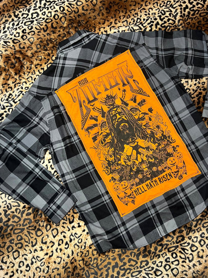 Rob Zombie Hell Hath Risen Flannel | Bad Reputation NYC
