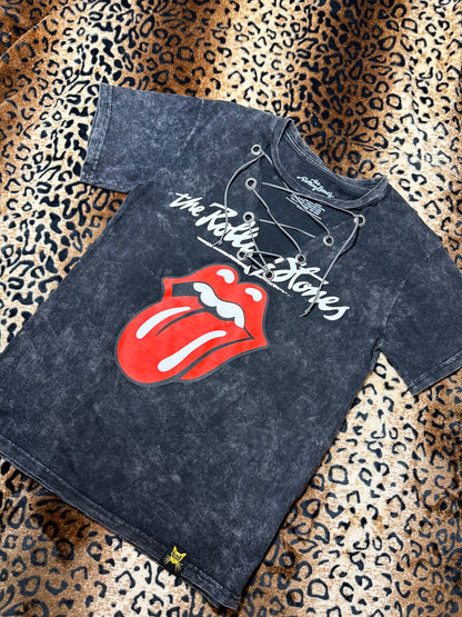 Rolling Stones Corset Laced T Shirt