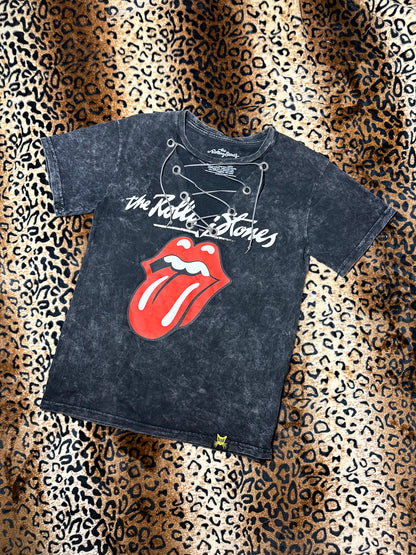 Rolling Stones Corset Laced T Shirt