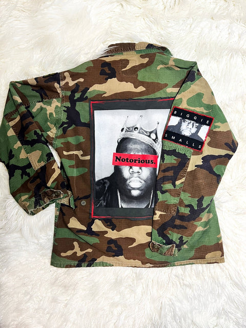 Notorious Patchwork Camo Jacket | Bad Reputation NYC