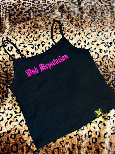 Bad Reputation Black and Pink Tank Top | Bad Reputation NYC