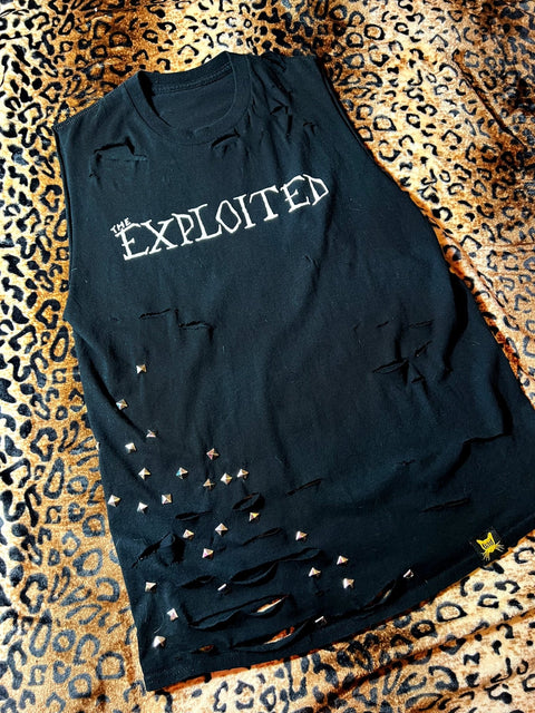 The Exploited Studded Muscle Tank | Bad Reputation NYC