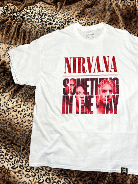 Nirvana Something In The Way Glam T Shirt | Bad Reputation NYC