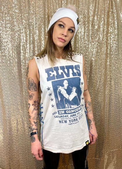 Elvis Oversized Muscle Tank | Bad Reputation NYC