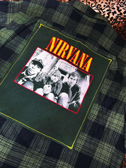 Nirvana 90s Throwback Flannel | Bad Reputation NYC