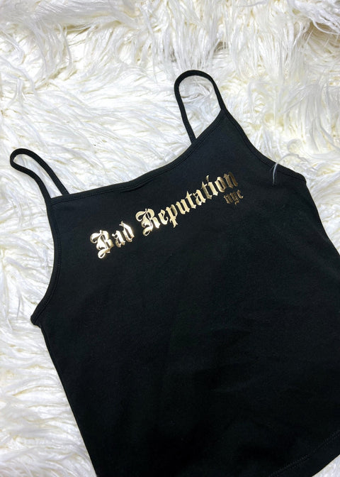 "Bad Reputation" Black Tank Top | Bad Reputation NYC