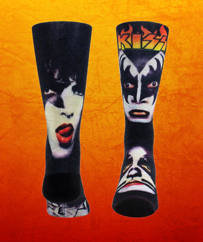 KISS Painted Faces Socks | Bad Reputation NYC