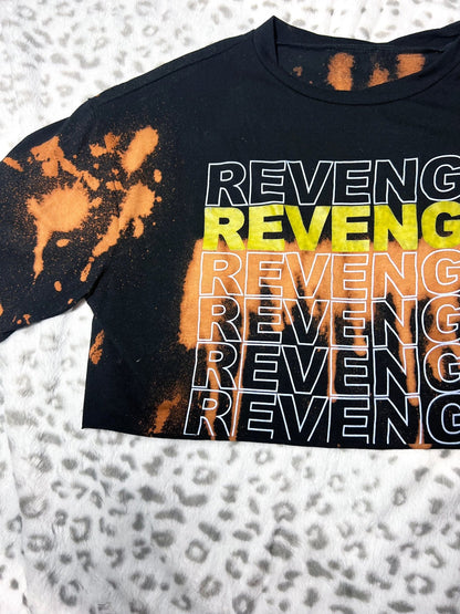 Revenge Bleach Dye Crop Top | Bad Reputation NYC